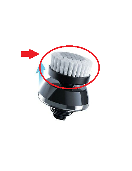 CEPILLO REDONDO EXFOLIADOR FACIAL MASCULINO