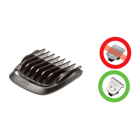 PEINE CORTE CABELLO 4MM