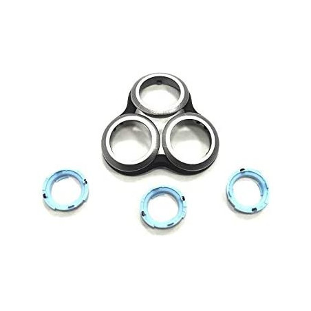 CABEZAL PLASTICO + SUJETADOR DE CUCHILLAS (RQ12 SERIE 9000)