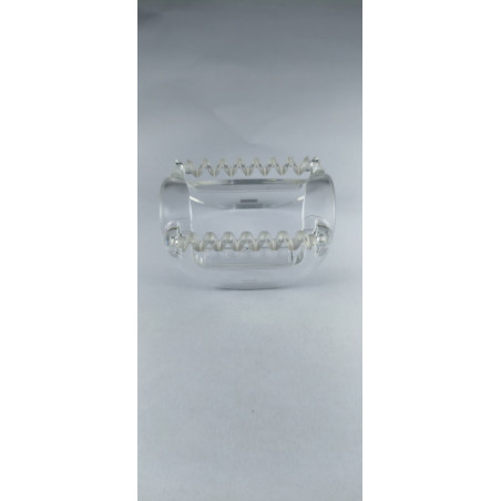 PEINE GORRO DE MASAJE CON DOS RODILLOS