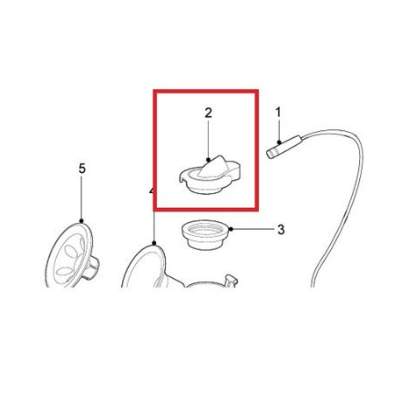 TAPA DE DIAFRAGMA DE SILICONA TWIN EBP PARA...