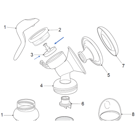 VÁSTAGO PARA DIAFRAGMA